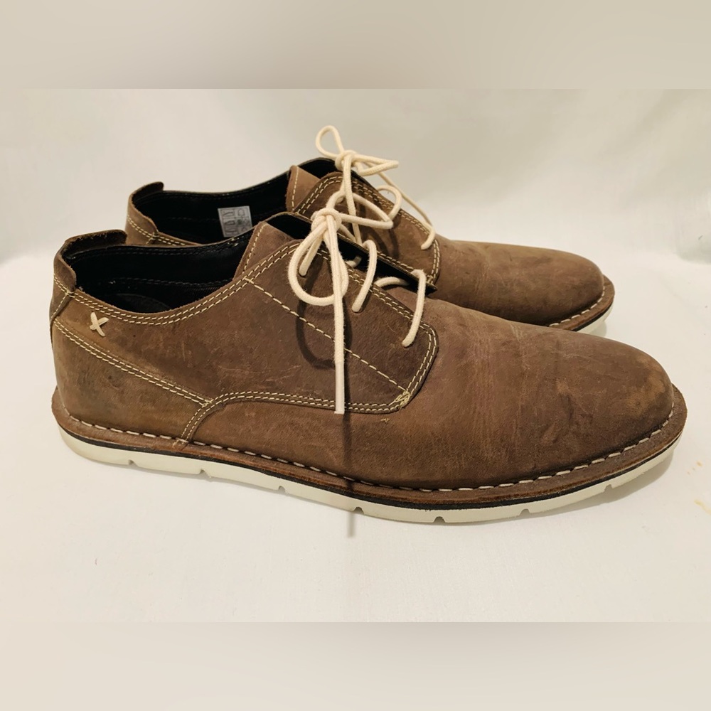 Four Brothers Mens Brown Nubuck Shoe Size 10 Lace Up Moro